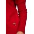 Μπλούζα casmire με όρθιο γιακά - Κόκκινο 12620