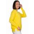 Βαμβακερή μπλούζα  με οργανικό βαμβάκι - Κίτρινο 12940