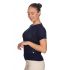 Βαμβακερή μπλούζα κοντομάνικη με οργανικό βαμβάκι - Μπλε 13081