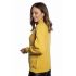 Πλεκτό πουλόβερ με  όρθιο  γιακά  - κίτρινο 6008